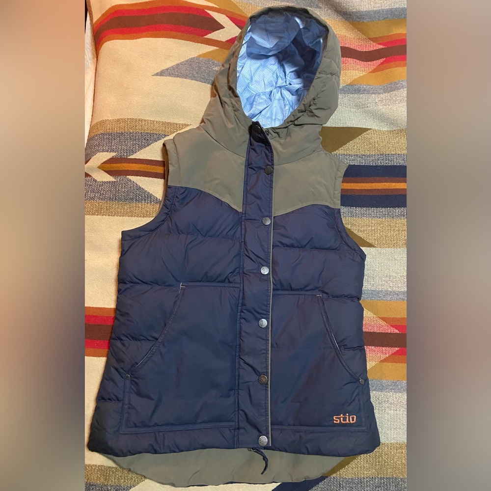Stio Woodson Down Hooded Vest W’s M
